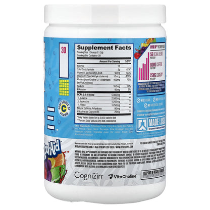 RYSE, Element Series, BCAA Focus, Kool-Aid™, Tropical Punch, 11.9 oz (336 g)