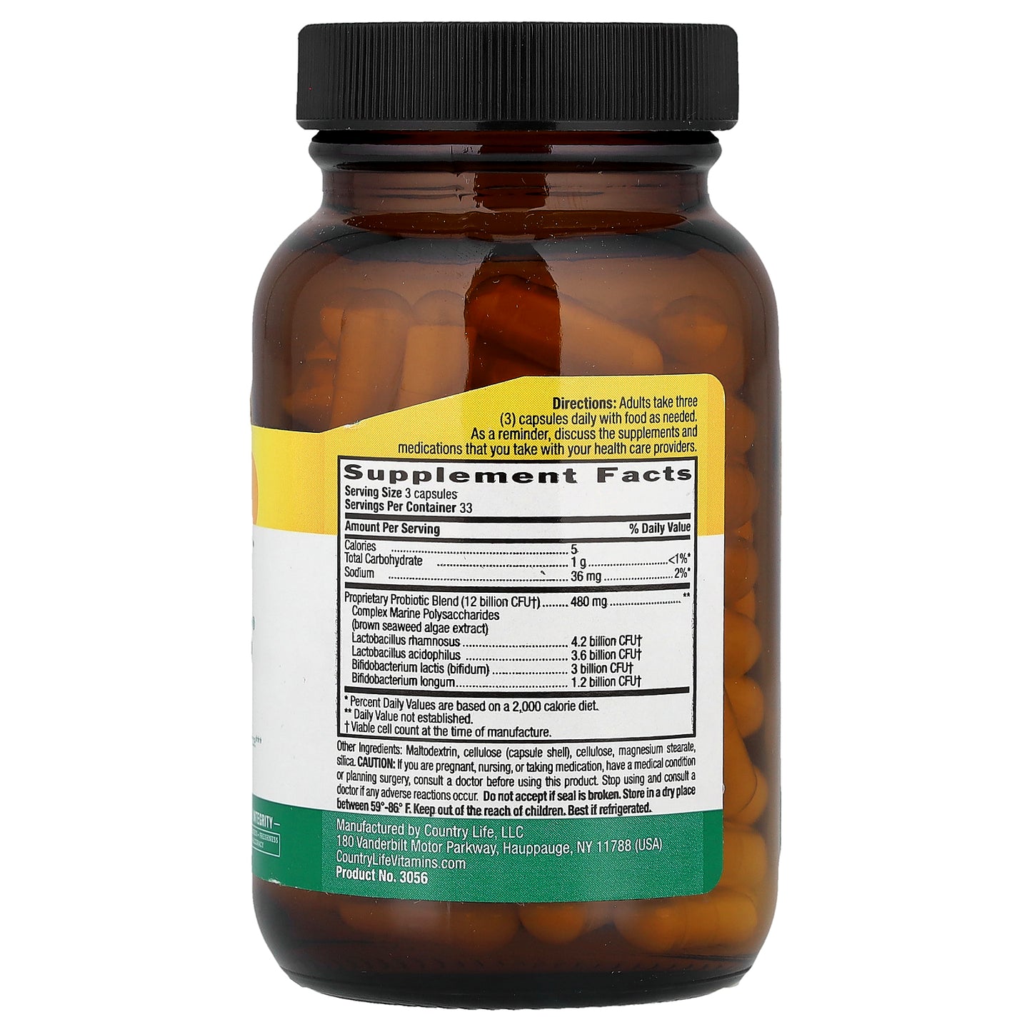 Country Life, Power-Dophilus®, 100 Vegan Capsules