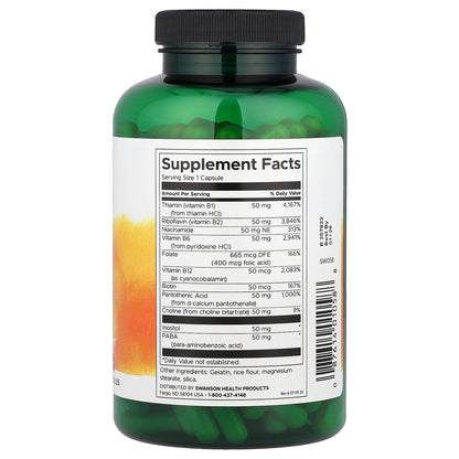 Swanson, Balance B-50 Complex, 250 Capsules