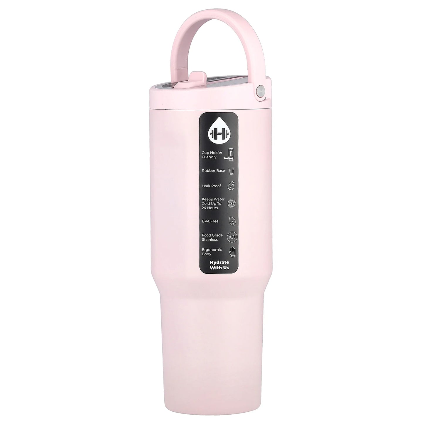 HydroJug, Sport Bottle, Pink Sand, 32 oz