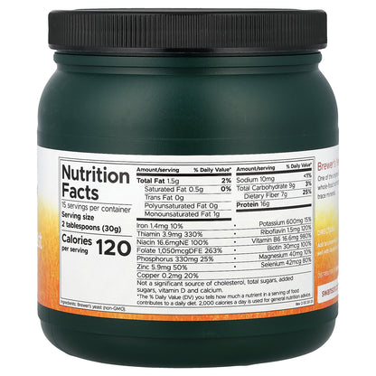 Swanson, Brewer's Yeast Powder, 1 lb (454 g)