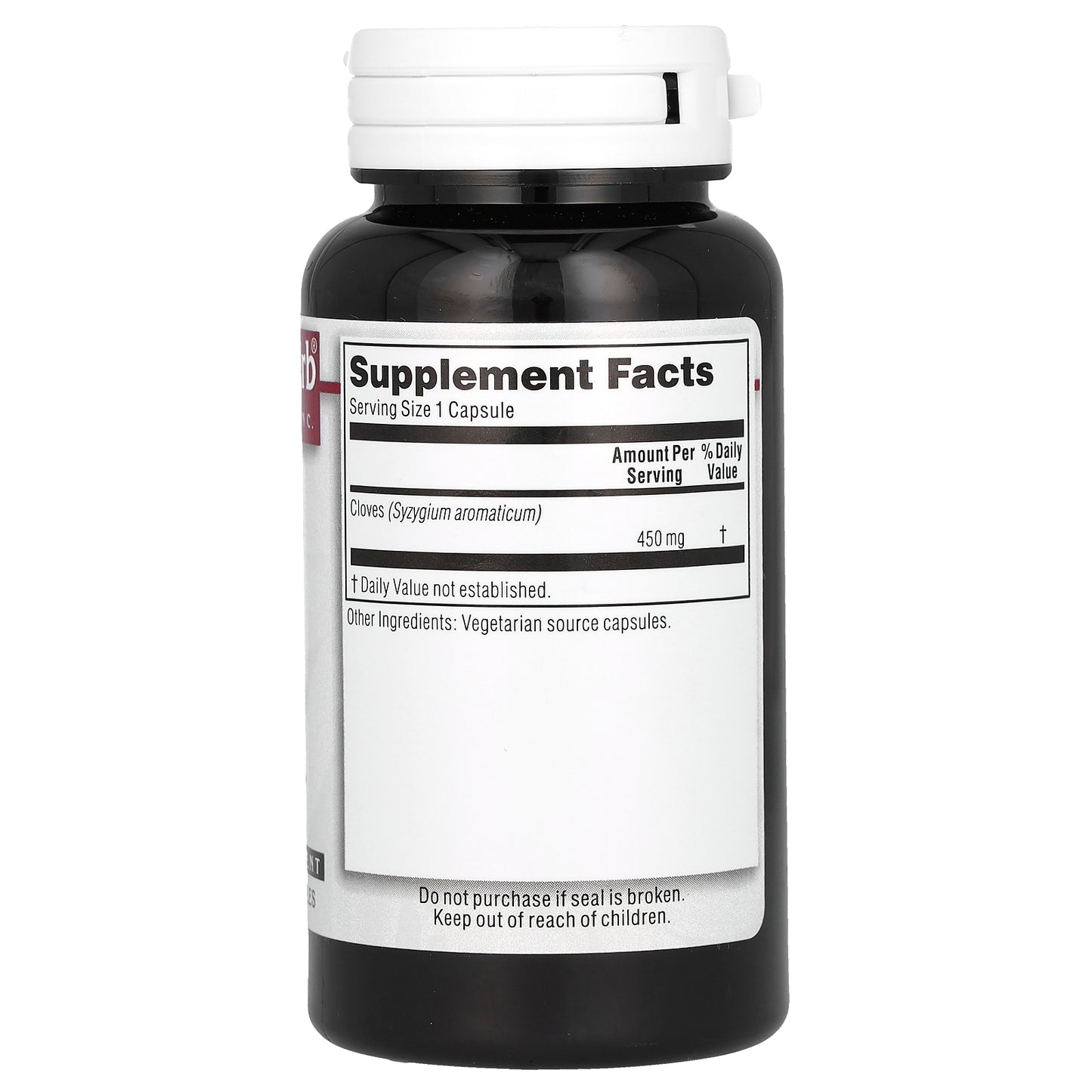 Kroeger Herb Co, Fresh Ground Cloves, 100 Vegetarian Capsules (450 mg per Capsule)