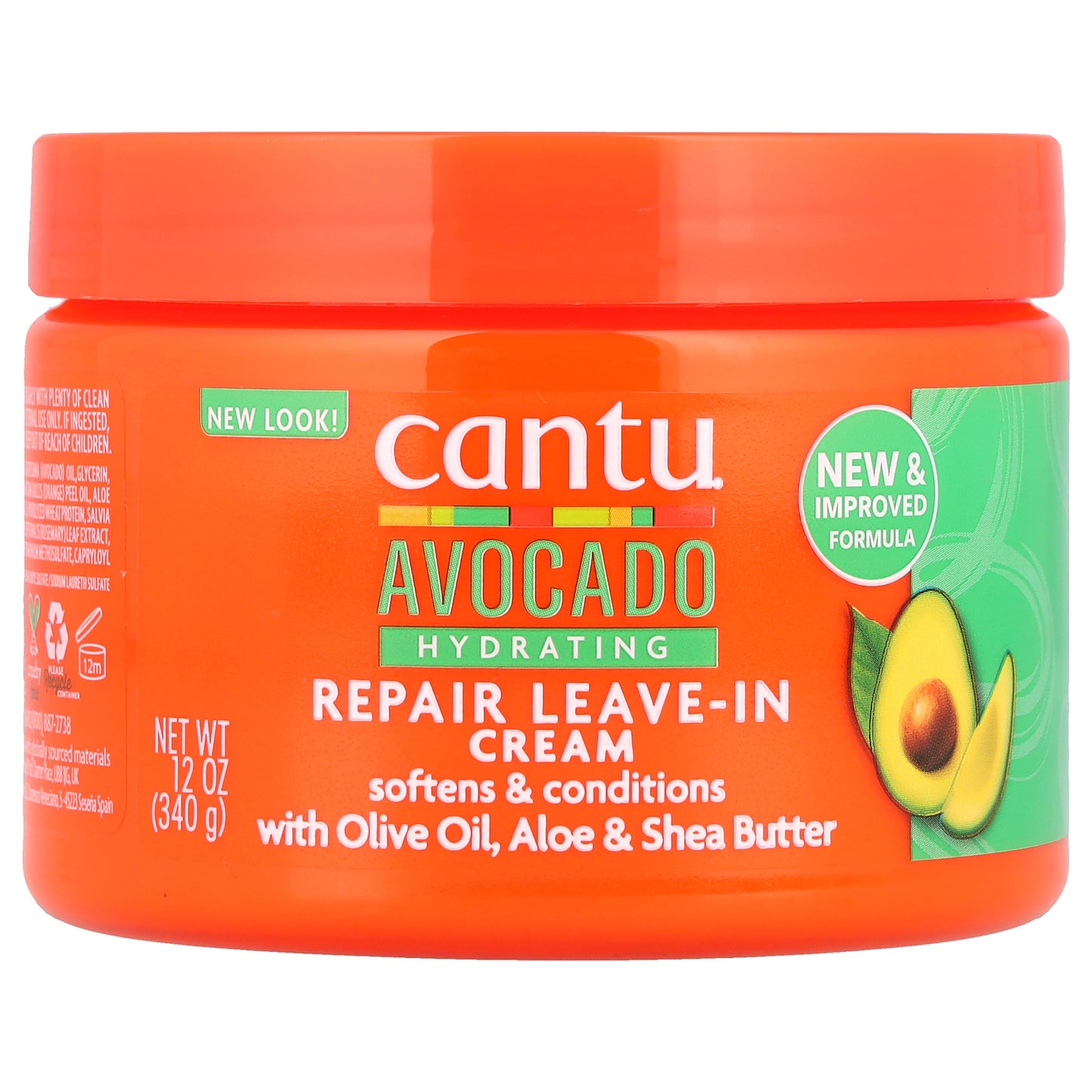 Cantu, Avocado Hydrating, Repair Leave-In Cream, 12 oz (340 g)