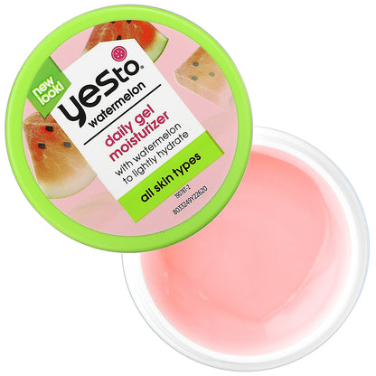 Yes To, Daily Gel Moisturizer, Watermelon, 1.7 fl oz (50 ml)