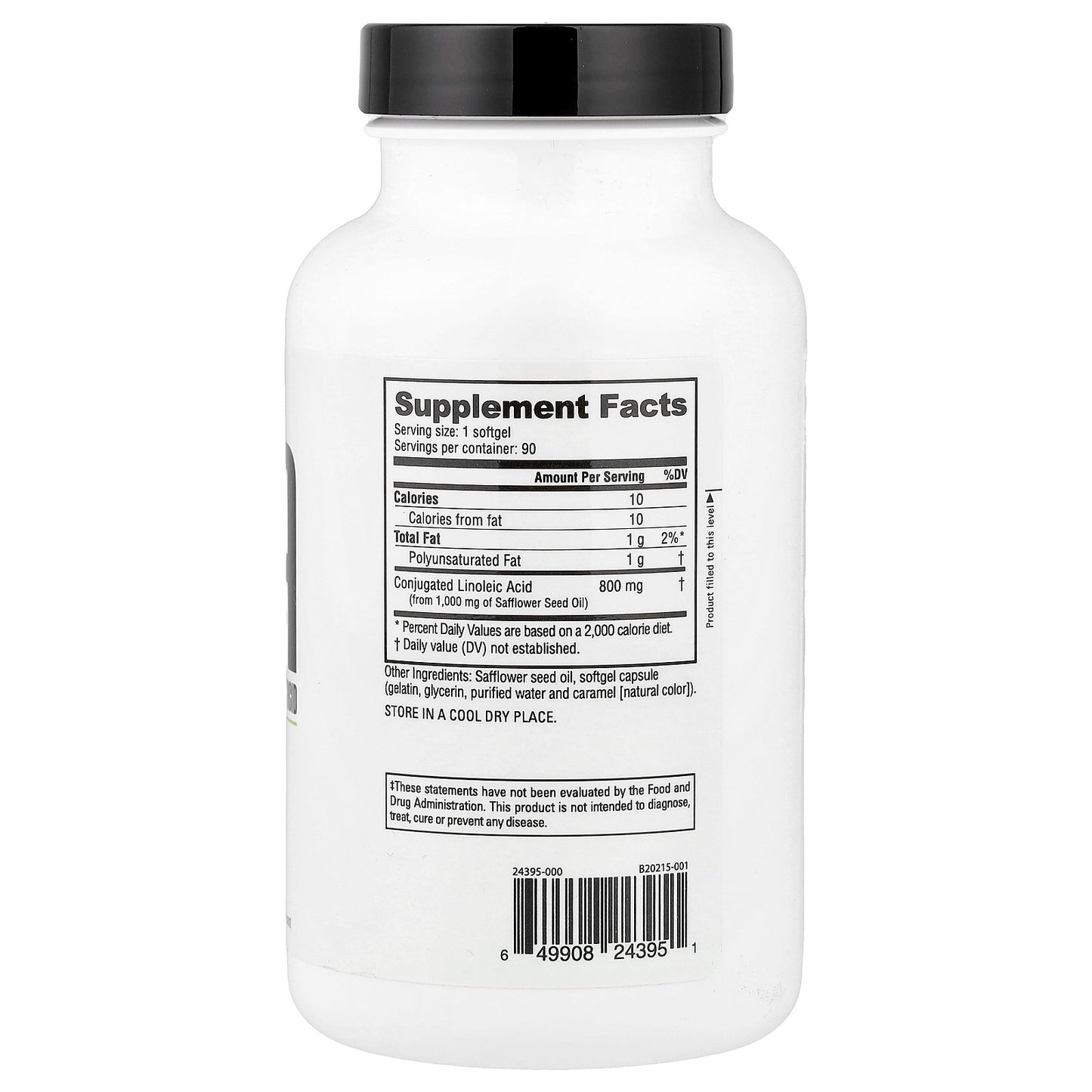 NutraBio, CLA, 800 mg , 90 Softgels