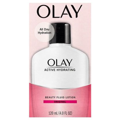 Olay, Active Hydrating, Beauty Fluid Lotion, Original, 4 fl oz (120 ml)