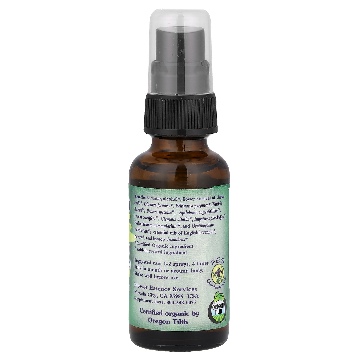 Flower Essence Services, Post-Trauma Stabilizer™, Flower Essence & Essential Oil, 1 fl oz (30 ml)