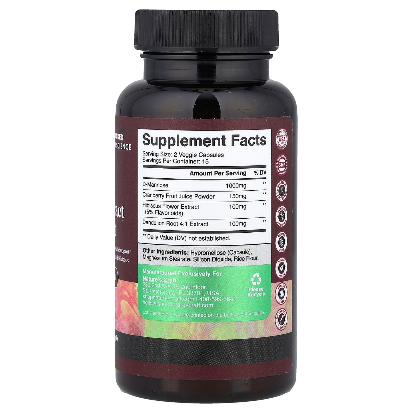 Nature's Craft, Urinary Tract Support , 30 Capsules