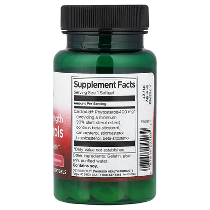 Swanson, Plant Sterols, Maximum Strength, 60 Softgels