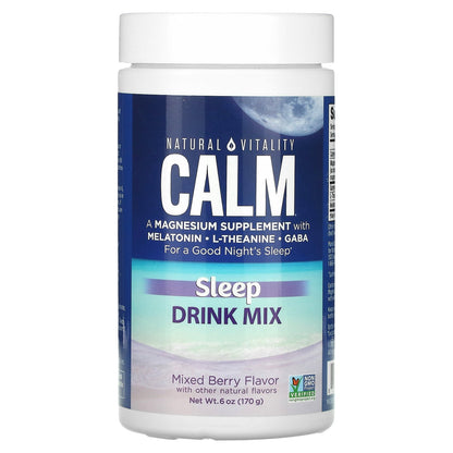 Natural Vitality, CALM, Drink Mix, Sleep, Mixed Berry, 6 oz (170 g)