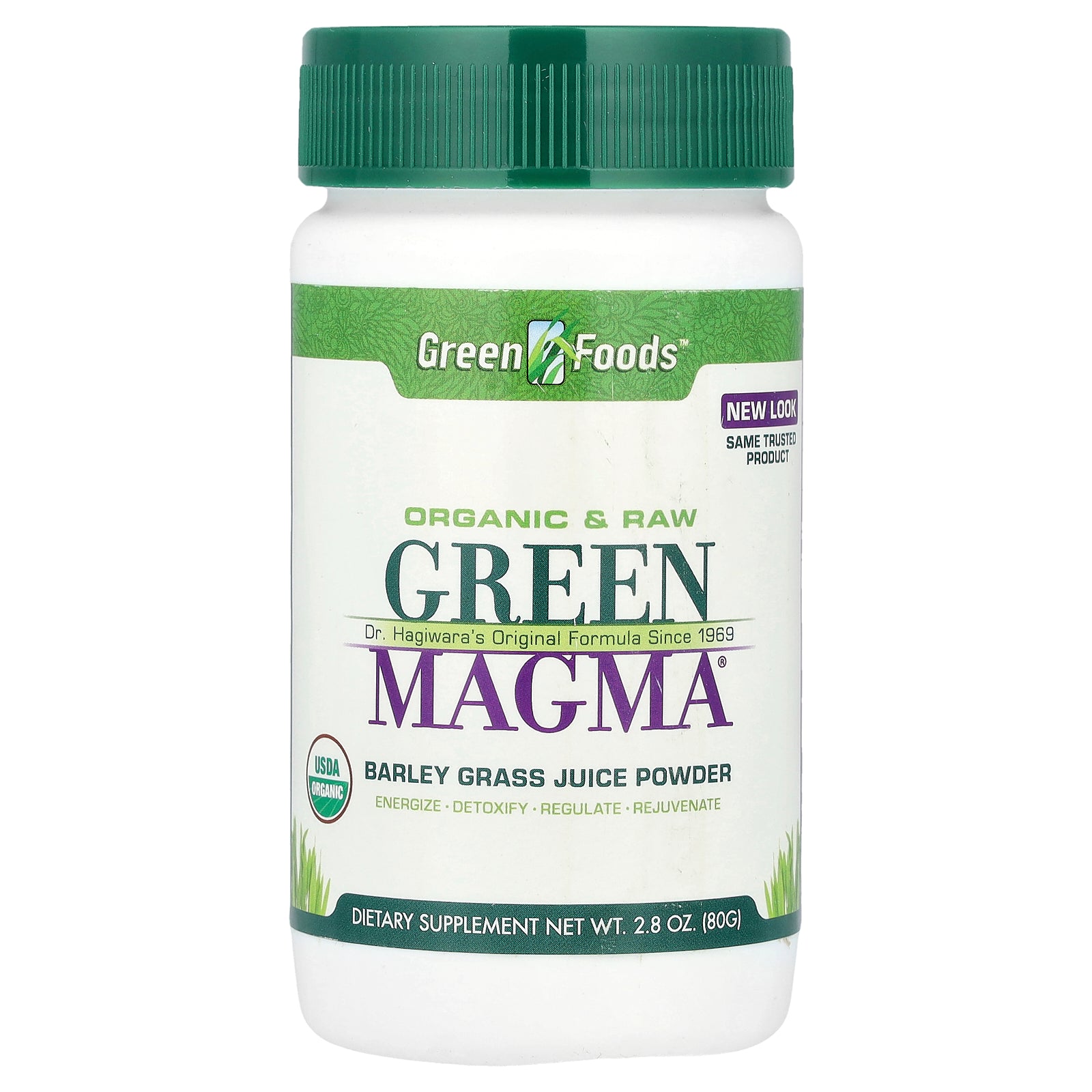 Green Foods, Green Magma®, Barley Grass Juice Powder, 2.8 oz (80 g)