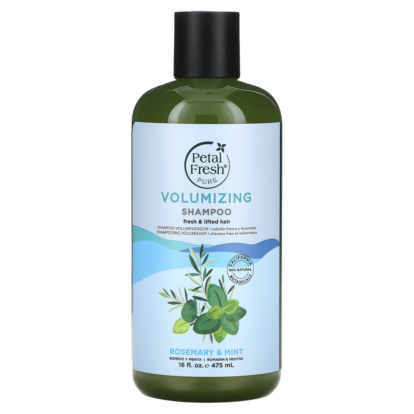Petal Fresh, Volumizing Shampoo, Rosemary & Mint, 16 fl oz (475 ml)