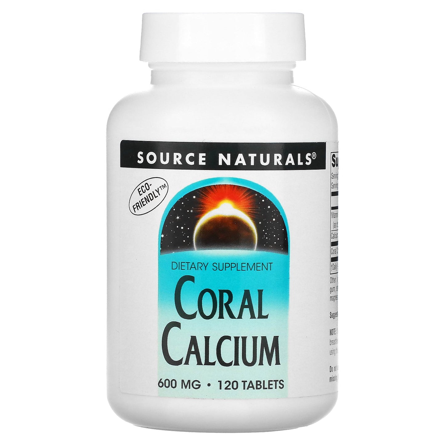 Source Naturals, Coral Calcium, 1,200 mg, 120 Tablets (600 mg per Tablet)