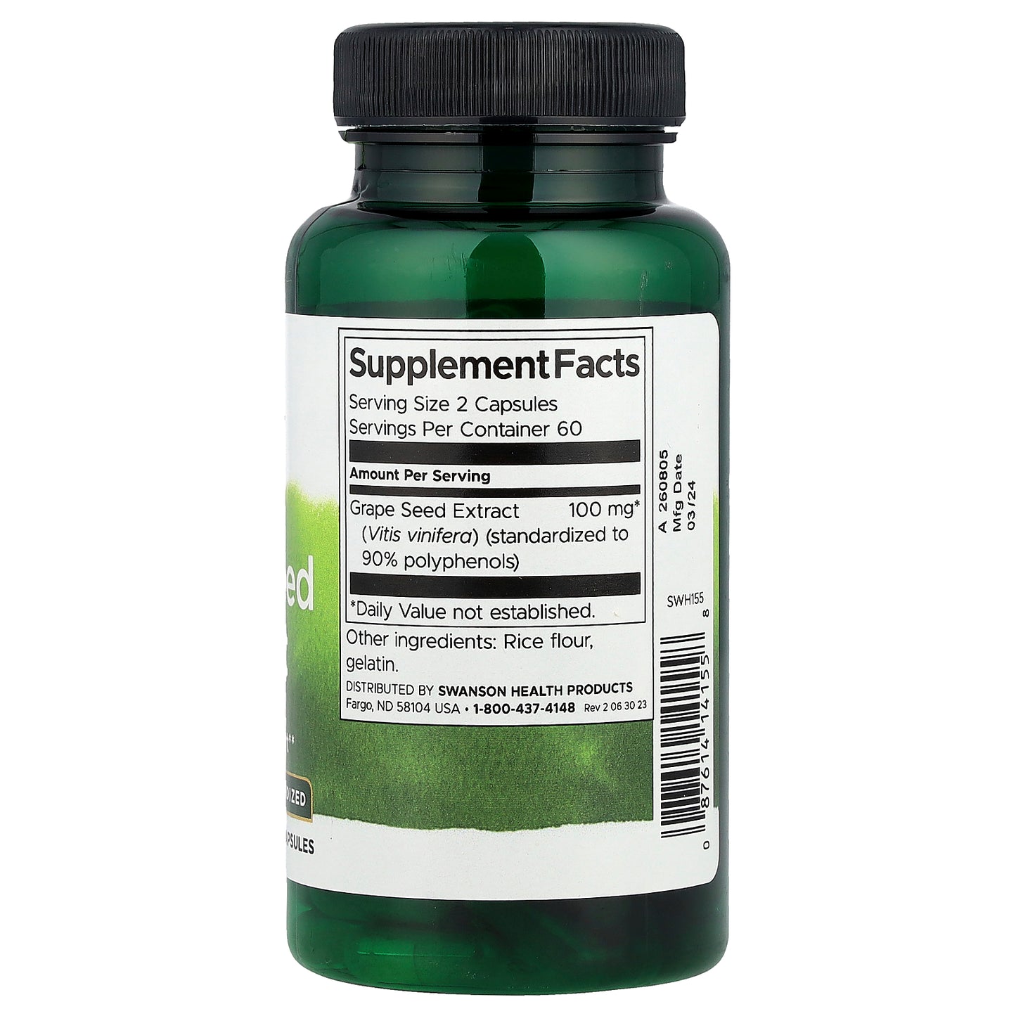 Swanson, Grape Seed Extract, 50 mg, 120 Capsules