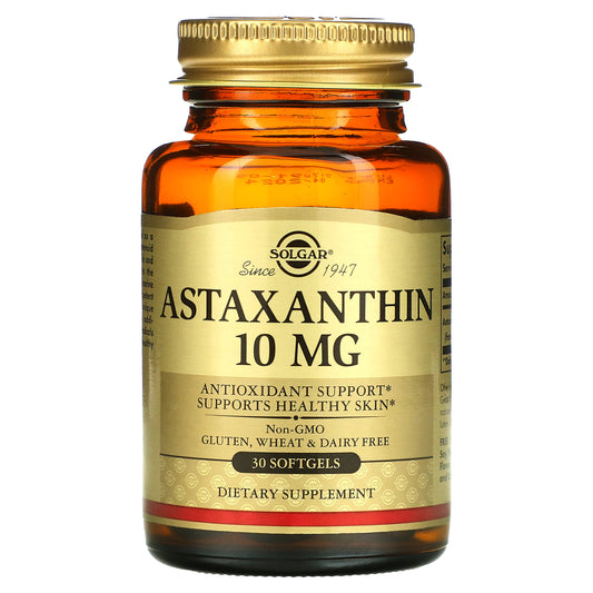 Solgar, Astaxanthin, 10 mg, 30 Softgels