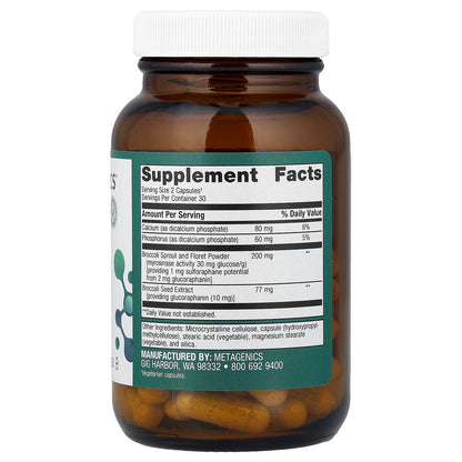 Metagenics, SulforaClear®, 60 Capsules