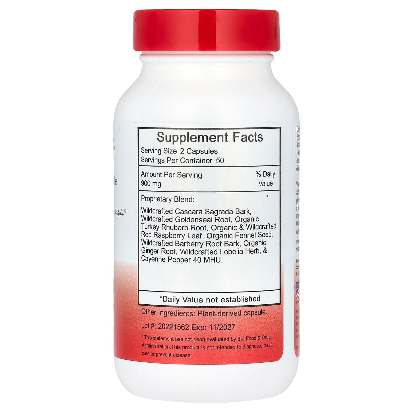 Christopher's Original Formulas, Lower Bowel Formula, 100 Vegetarian Caps