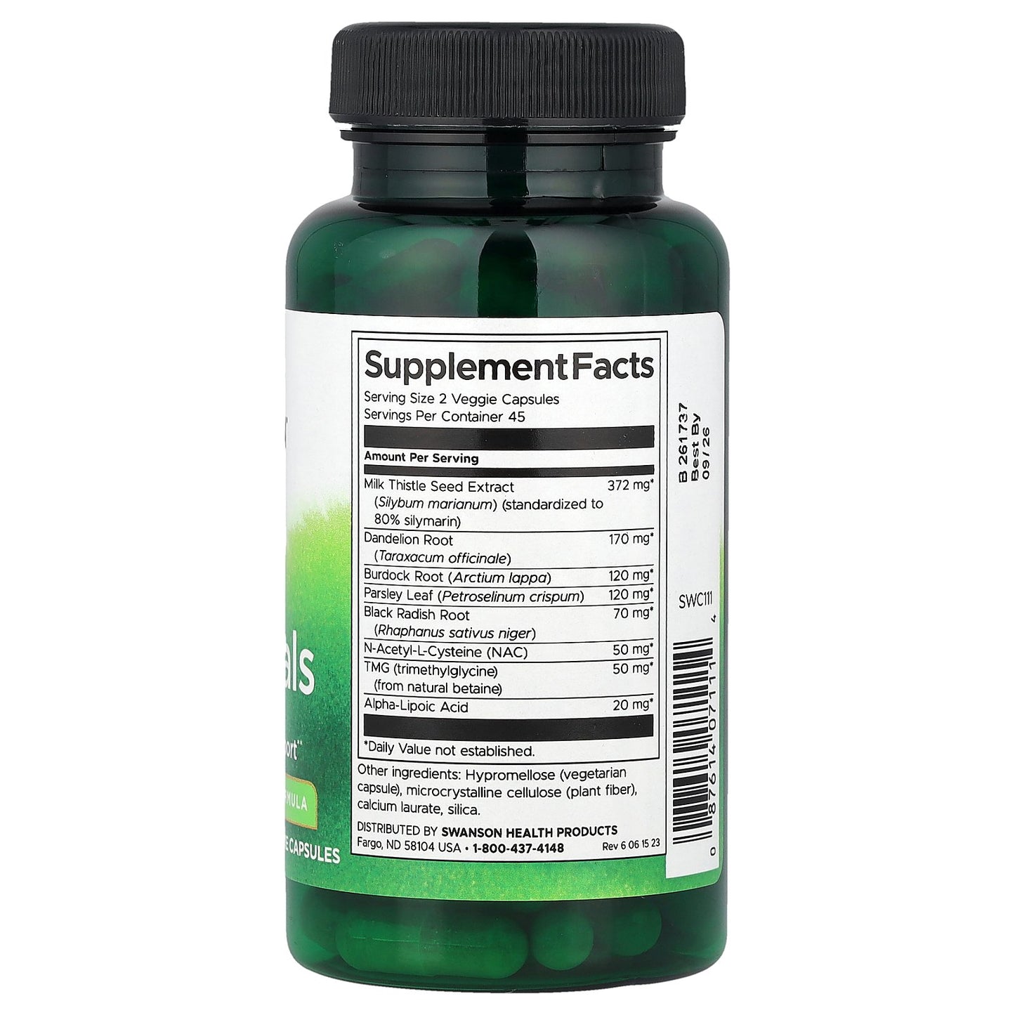 Swanson, Liver Essentials, 90 Veggie Capsules