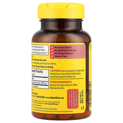 Nature Made, CoQ10, 200 mg, 80 Softgels