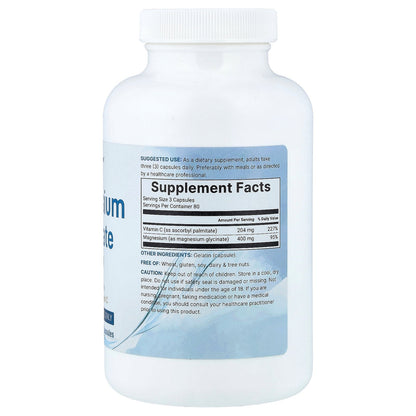 Micro Ingredients, Pure Magnesium Glycinate, 240 Capsules