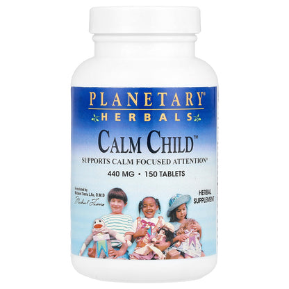 Planetary Herbals, Calm Child™, 150 Tablets
