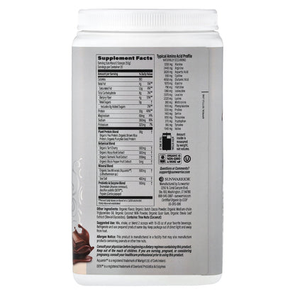 Sunwarrior, Sport, Organic Active Protein, Chocolate, 2.2 lb (1 kg)