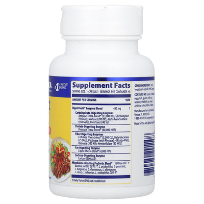 Enzymedica, Digest Gold® + Probiotics, 45 Capsules