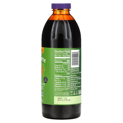 Wholesome Sweeteners, Organic Molasses, Unsulphured, 32 fl oz (946 ml)