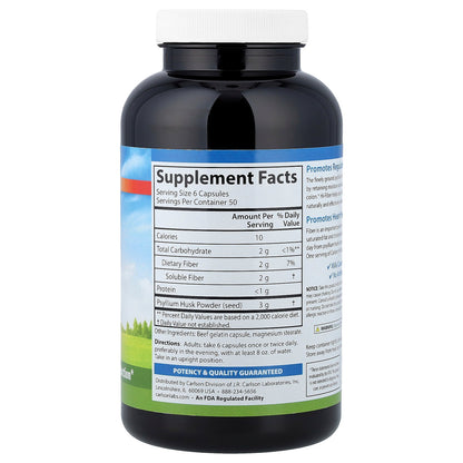 Carlson, Hi-Fiber, 300 Capsules