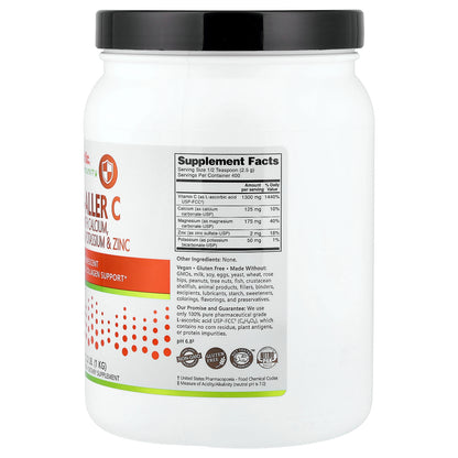 NutriBiotic, Immunity, Hypo-Aller C, Vitamin C with Calcium, Magnesium, Potassium & Zinc, 2.2 lb (1 kg)