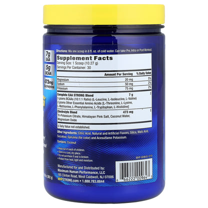 MHP, EAA Strong™, Blue Raspberry, 10.87 oz (308.1 g)
