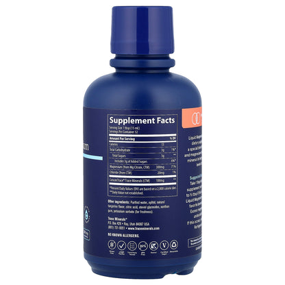 Trace, Liquid Magnesium, Tangerine, 16 fl oz (473 ml)