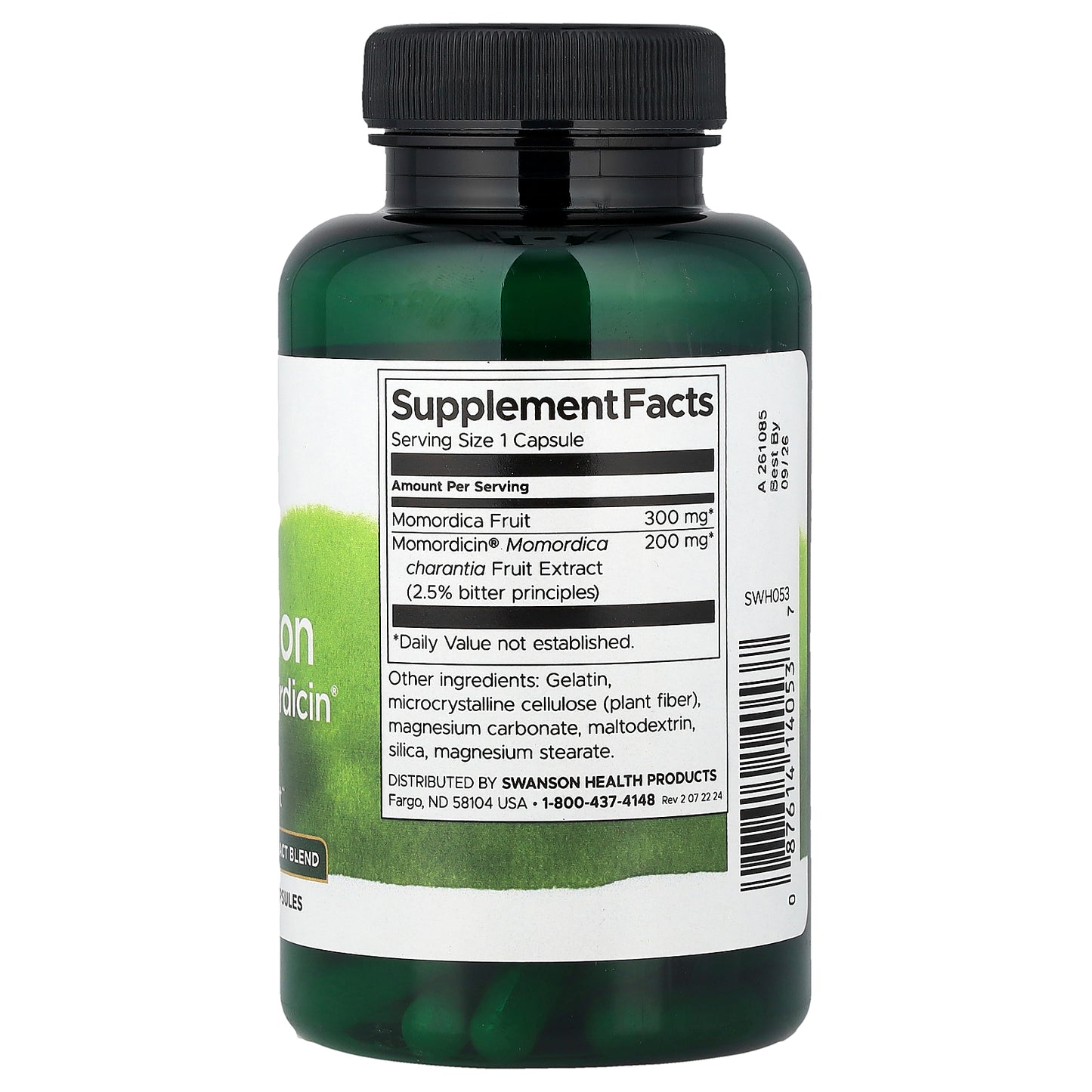 Swanson, Bitter Melon Featuring Momordicin®, 120 Capsules