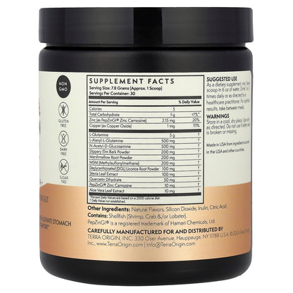 Terra Origin, Healthy Gut™, Peach Banana, 8.25 oz (234 g)