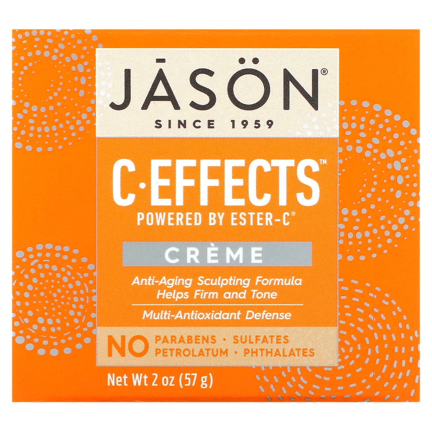 Jason Natural, C Effects, Crème, 2 oz (57 g)