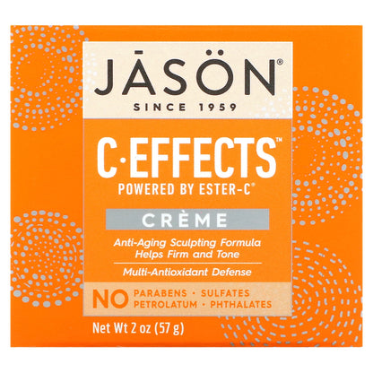 Jason Natural, C Effects, Crème, 2 oz (57 g)