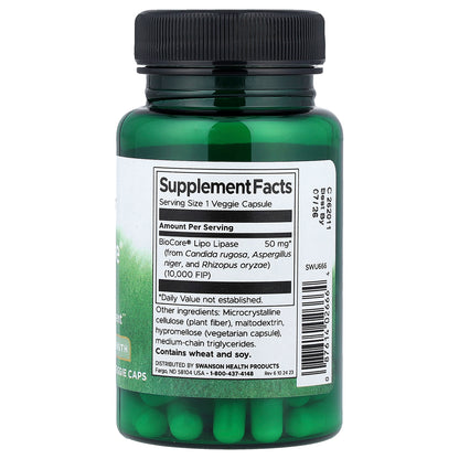 Swanson, BioCore® Lipo, Maximum Strength, 60 Veggie Caps (50 mg per Capsule)