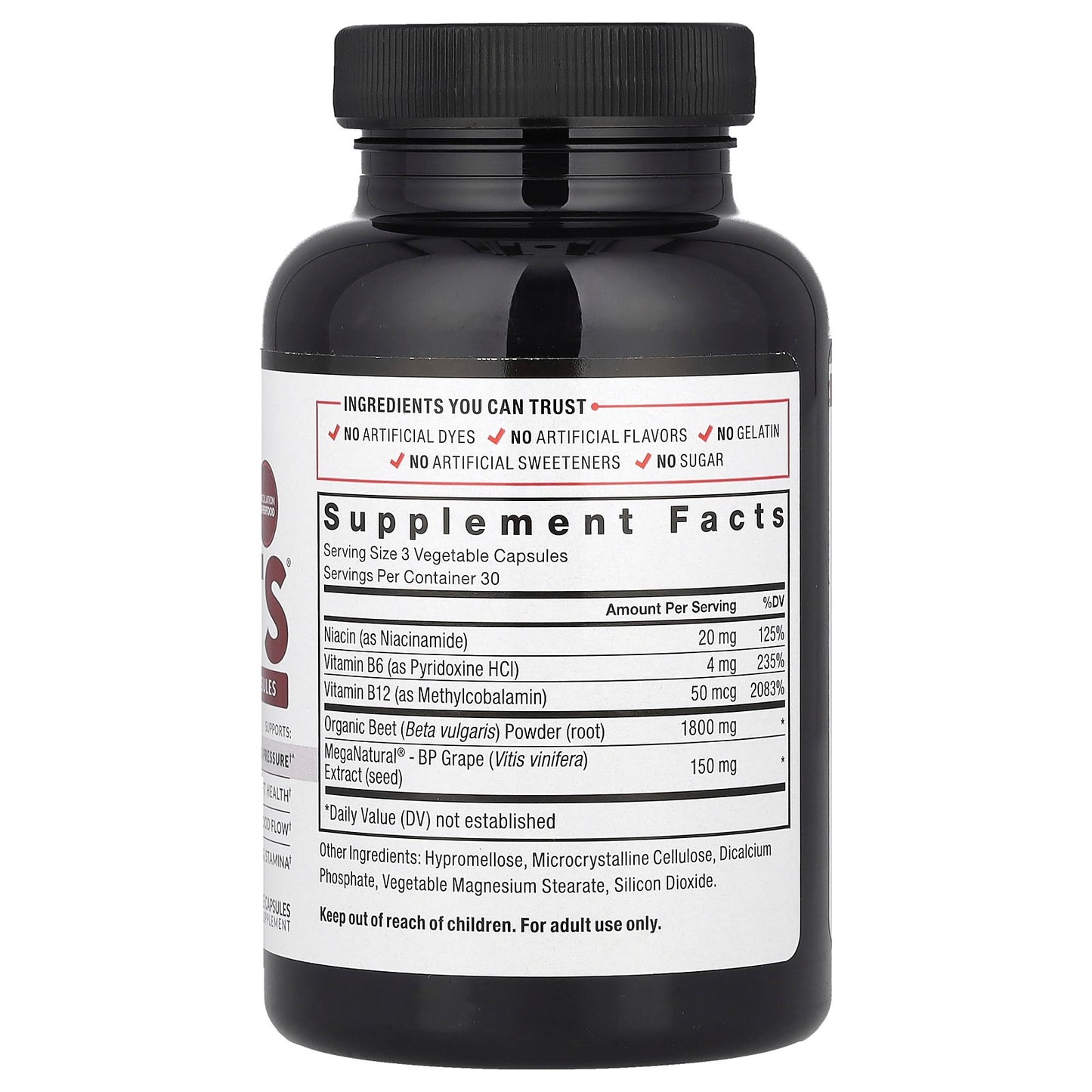 Force Factor, Total Beets®, 90 Vegetable Capsules