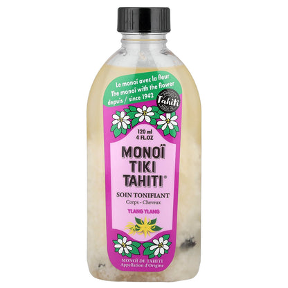 Monoi Tiare Tahiti, Monoi Tiki Tahiti®, Ylang Ylang, 4 fl oz (120 ml)