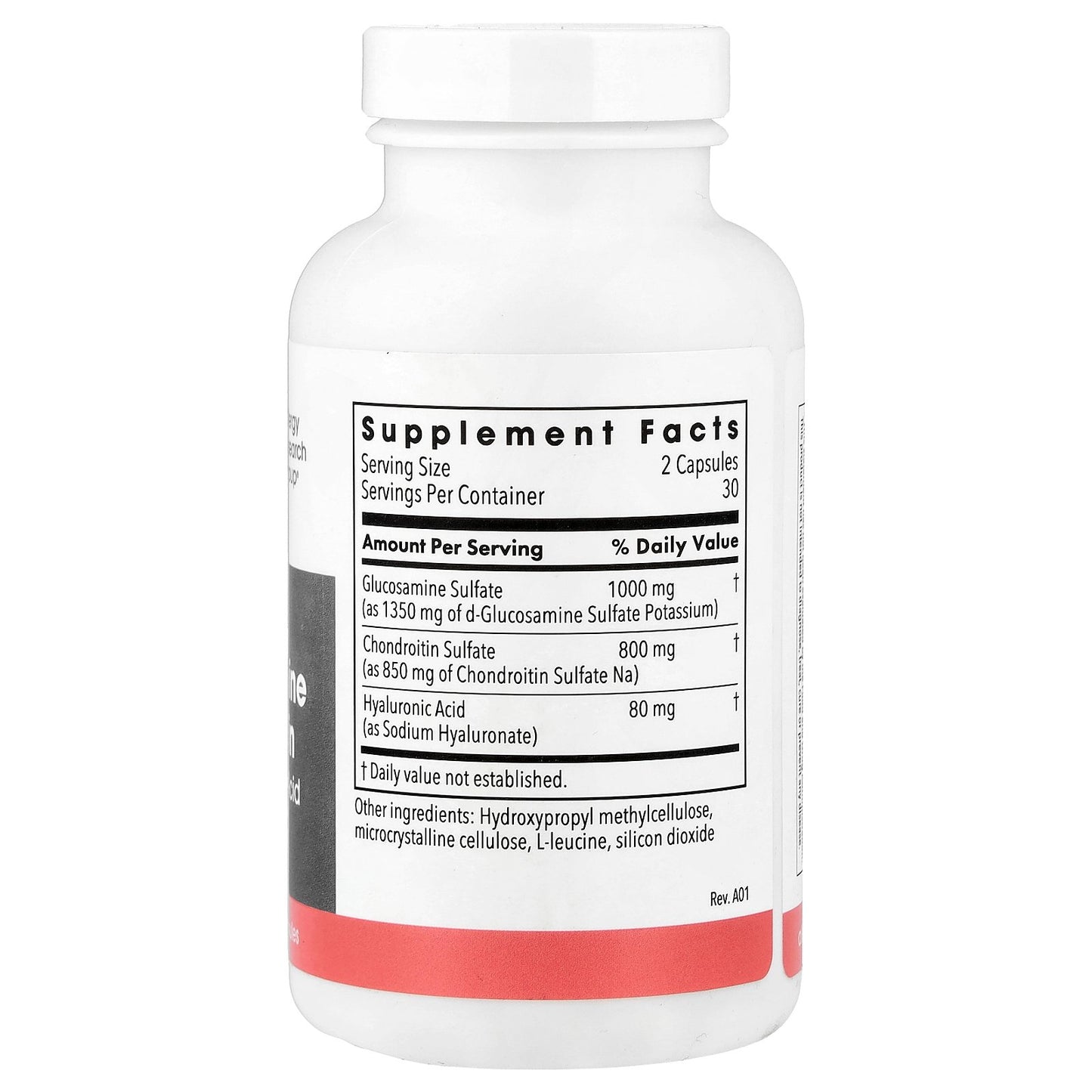 Metabolic Maintenance, Glucosamine Chondroitin with Hyaluronic Acid, 60 Vegetarian Capsules