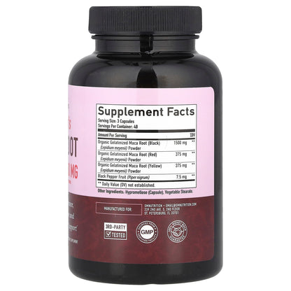 SMNutrition, Women's Maca Root, 120 Capsules