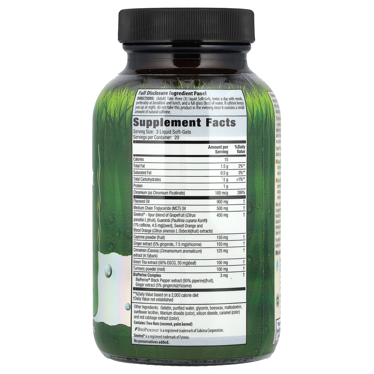 Irwin Naturals, Thermo-Burn Stubborn Fat Metabolizer™, 60 Liquid Soft-Gels