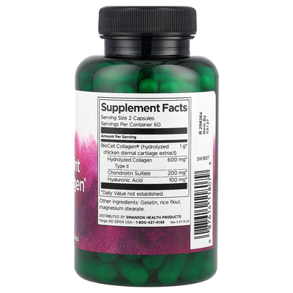 Swanson, Skin and Joint BioCell Collagen®, 120 Capsules