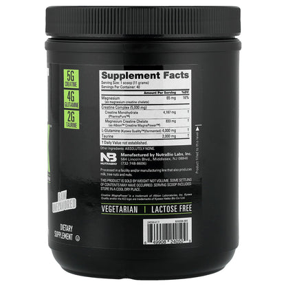 NutraBio, CGT MAX™, Raw Unflavored, 0.97 lb (440 g)