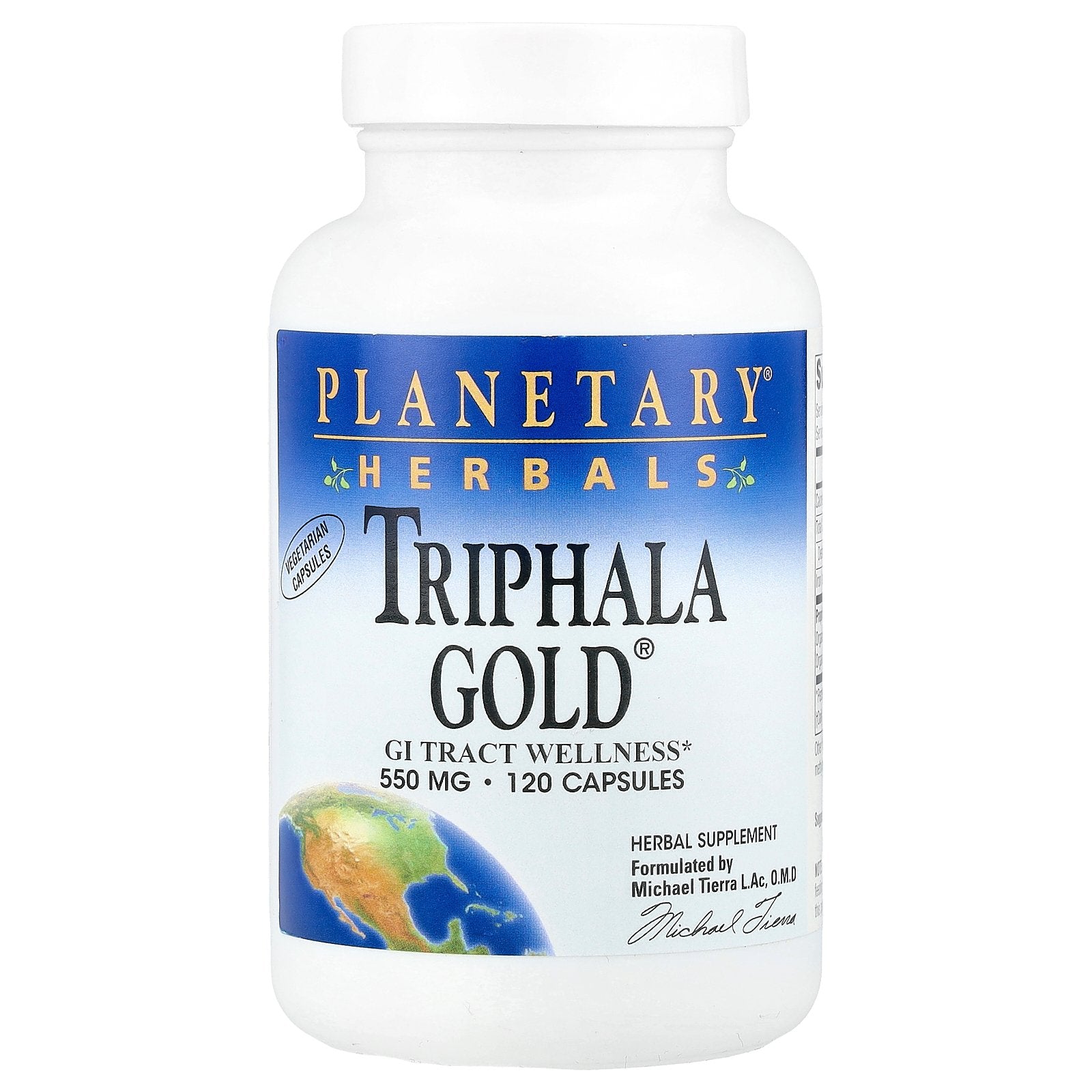 Planetary Herbals, Triphala Gold®, 120 Capsules