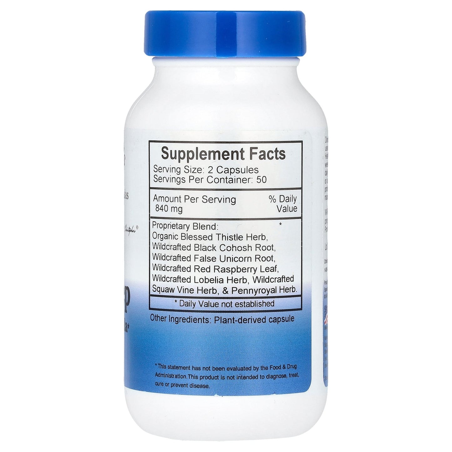 Christopher's Original Formulas, Birth-Prep, Six Week Formula, 100 Vegetarian Caps