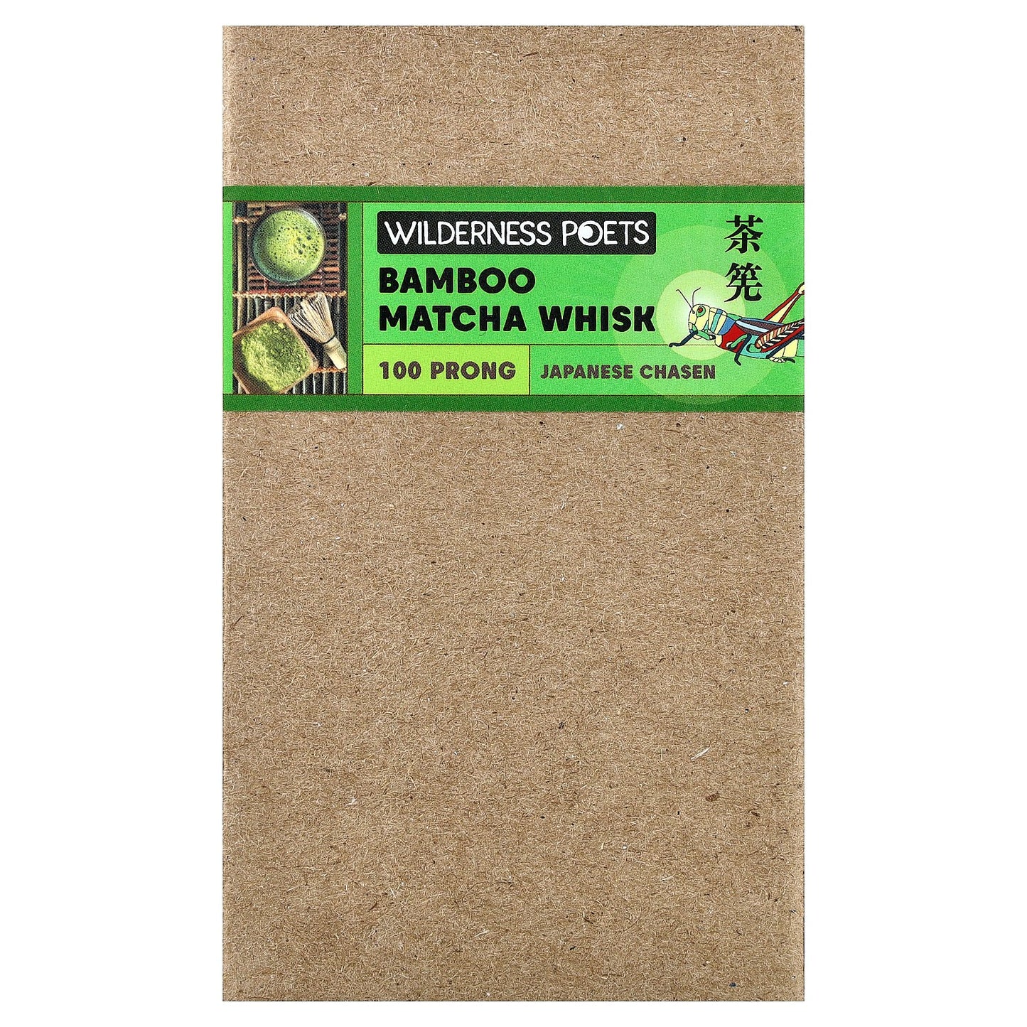 Wilderness Poets, Bamboo Matcha Whisk, 1 Count