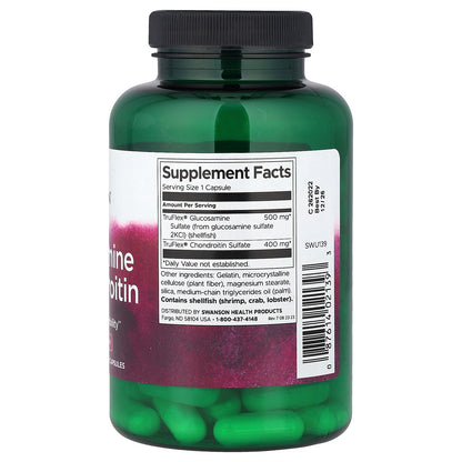 Swanson, Glucosamine & Chondroitin, 90 Capsules