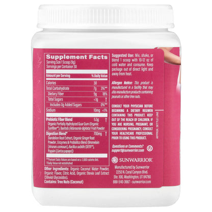 Sunwarrior, Shape, Core Cleanser, Pineapple Vanilla, 9.5 oz (270 g)