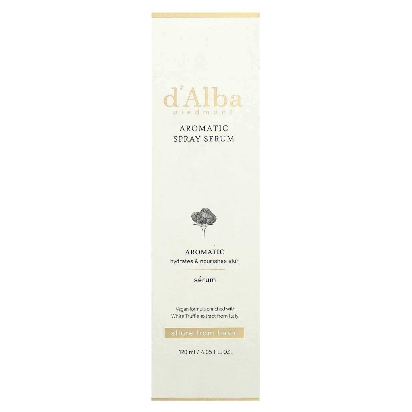 d'Alba, Aromatic Spray Serum, 4.05 fl oz (120 ml)